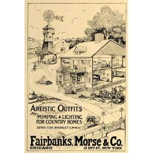   Pumping Lighting Country Homes   Original Print Ad