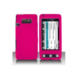   Fathom Rubberized Shield Hard Case Hot Pink Cell Phones & Accessories