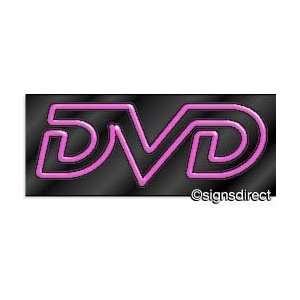  DVD Neon Sign