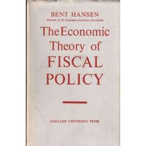 The economic theory of fiscal policy; Books