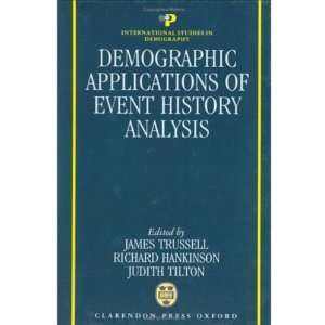 com Demographic Applications of Event History Analysis (International 