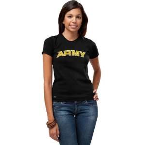  Army Black Knights Womens Perennial T Shirt: Sports 