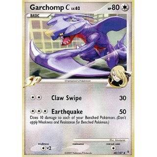 Pokemon Platinum Supreme Victors Single Card Garchomp C #60 Uncommon 