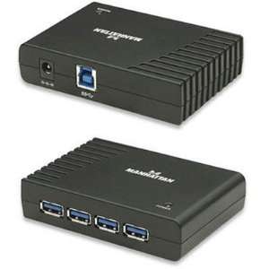  Selected 4 Port SuperSpeed USB Hub By Manhattan Products 