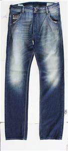Diesel Jeans Mens Krooley 0880E Regular Slim Carrot New With Tag 