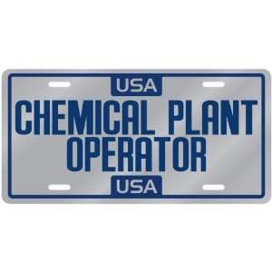 New  Usa Chemical Plant Operator  License Plate 