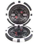 200 Ct Carousel Ultimate Poker Chip Set FREE BOOK  