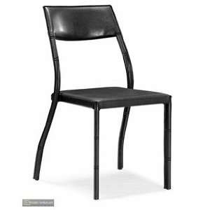    Zuo Modern Terrace Dining Chair Black   107400: Furniture & Decor