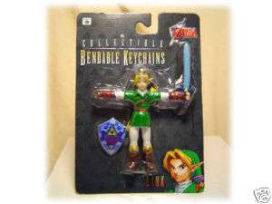 Legend of Zelda Link Key Chain Action Figure New NIP Nintendo  