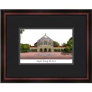 Stanford University Academic Academic Framed & Matted 18x14 Lithograph