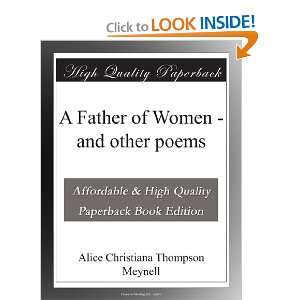  A Father of Women   and other poems Alice Christiana 