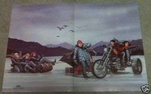 Easyriders David Mann Poster (March 1987)  