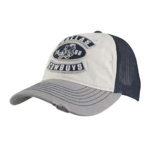 Dallas Cowboys Flex Hat: Established Date Mesh Back Lifestyle Slouch 