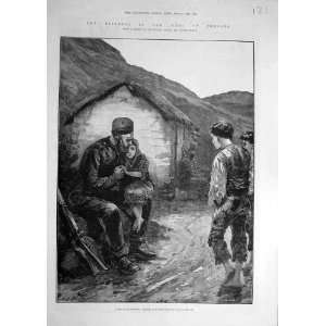 1886 Ireland Distress Eviction Calre Island Irish 