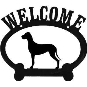 Welcome Dog Plaque (no hooks) 