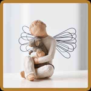 NIBWillow Tree Orginal Box Item 26062 Angel of Comfort  