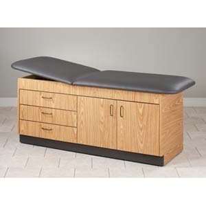   cabinet style treatment table 30“ wide   Clinton Eco Cabinet Health