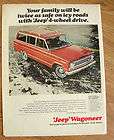 1966 Jeep Wagoneer Ad   Twice as Safe on Icy Roads