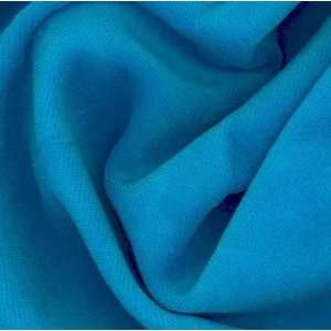  60 Wide Cotton Blend Velour Fabric Turquoise By The Yard 