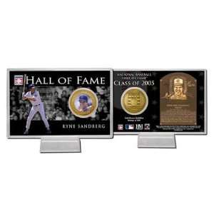 Ryne Sandberg Hall of Fame Coin Card 