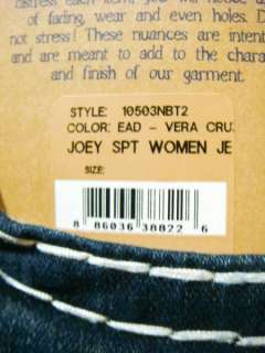   RELIGION Womens Jeans Joey White Super T Dark Vera Cruz All Sizes
