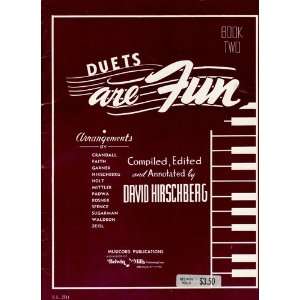  Duets Are Fun Book Two David Hirschberg Books