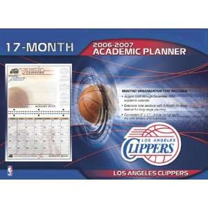 Los Angeles Clippers 8x11 Academic Planner 2006 07:  Sports 