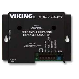    New Self Amplified Paging System Expander   VK SA X12 Electronics