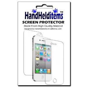  HHI iPhone 4 or 4S Dual Invisible Crystal Clear Screen 