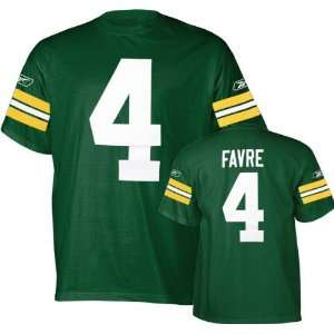   Name and Number Green Bay Packers Youth T Shirt