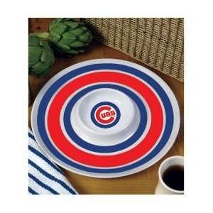  Chicago Cubs Chips and Dip Plate