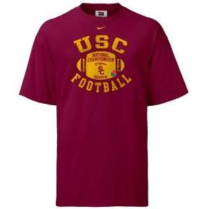   USC Trojans Cardinal 2006 Rose Bowl Bound T shirt: Sports & Outdoors