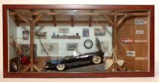 Danbury Mint 1955 Ford Thunderbird Shadowbox   1:18th Scale   Mint in 