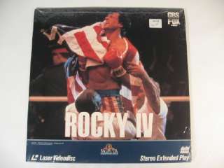 Rocky IV (1985)   Laserdisc   Sylvester Stallone, Talia Shire  