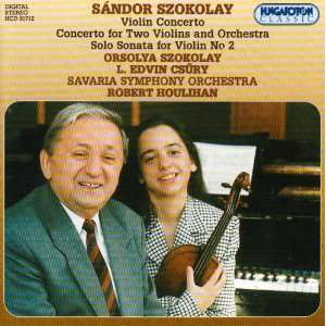  Violin Concerto Op. 13; Sandor Szokolay Music