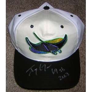 Joey Gathright Autographed Hat 69 SB Ltd. Ed. of 13  
