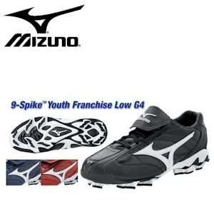  Mizuno Yth Franchise G4 9 Spike Low   Royal   Size 1.5 