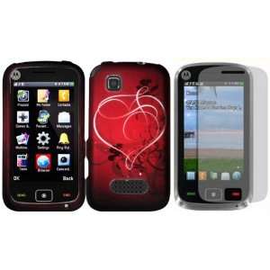  Heart On Stars Design Hard Case Cover+LCD Screen Protector 