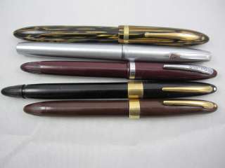 5pc Dealer Lot Sheaffer Fountain Pens   Various *NR*  