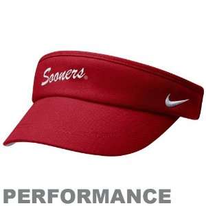  Nike Oklahoma Sooners Crimson Coaches Performance 