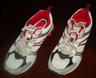   Shoe/Sneaker Sz 2 Red/Black/White/Gray Used for Indoor Gym  