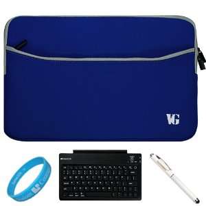 Blue Carrying Sleeve for Samsung GALAXY Tab 7.0 Plus Android Honeycomb 