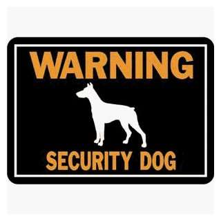  10x14 Security Dog Sign