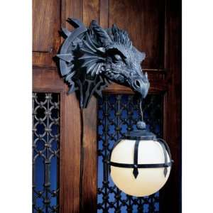   Dragon Sculptural Electric Wall Sconce (Set of 6)