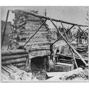  Abandoned camp of 9th Army Corps,Falmouth,VA,1863: Home 