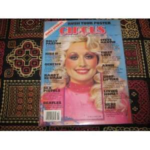  Circus Magazine (Dolly Parton , Rush Tour Poster , Kiss 