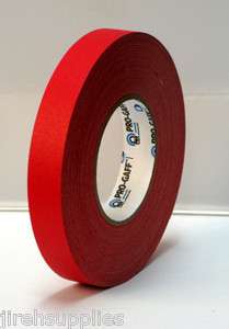 Pro Gaff Gaffers Tape 1 x 55yards Red PG1RD  