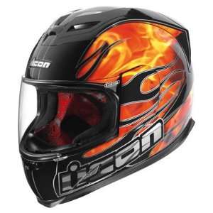  Icon Airframe Motorcycle Helmet   Infernal Sports 