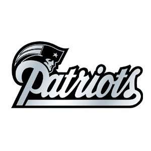  New England Patriots Silver Auto Emblem *SALE* Sports 