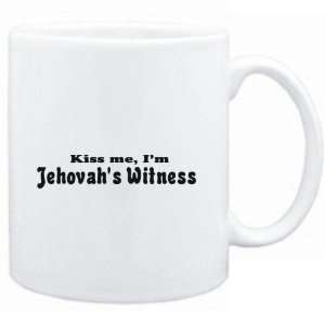   Mug White KISS ME, Im Jehovahs Witness Religions